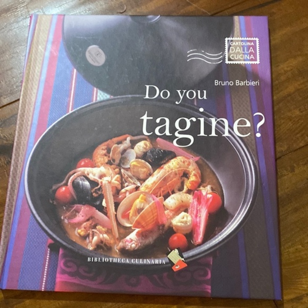 Do You Tagine? Bruno Barbieri Hardcover Cookbook Moroccan Clay Pot Recipes